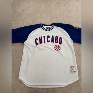 Vintage Chicago Cubs Stitches MLB Baseball Polyester Sewn Patch Size 2XL Jersey